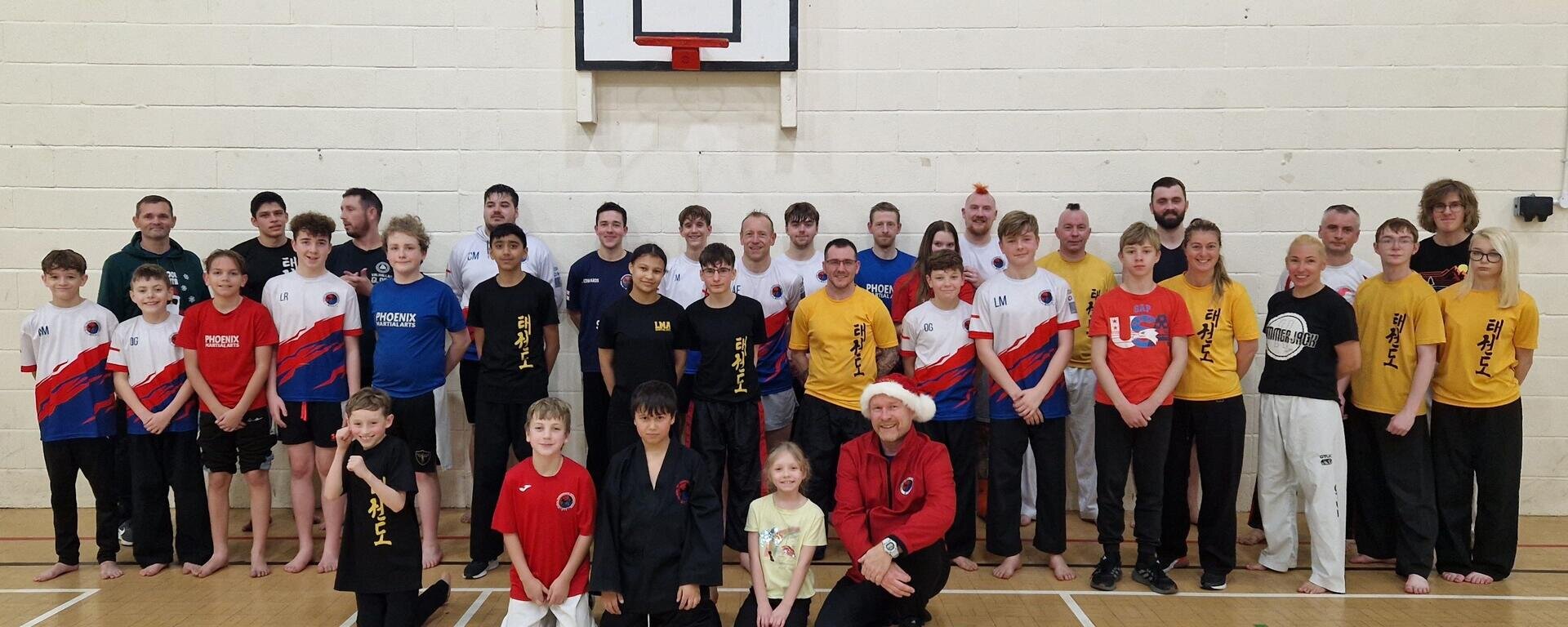 Swindon Taekwondo Members at National Squad Training