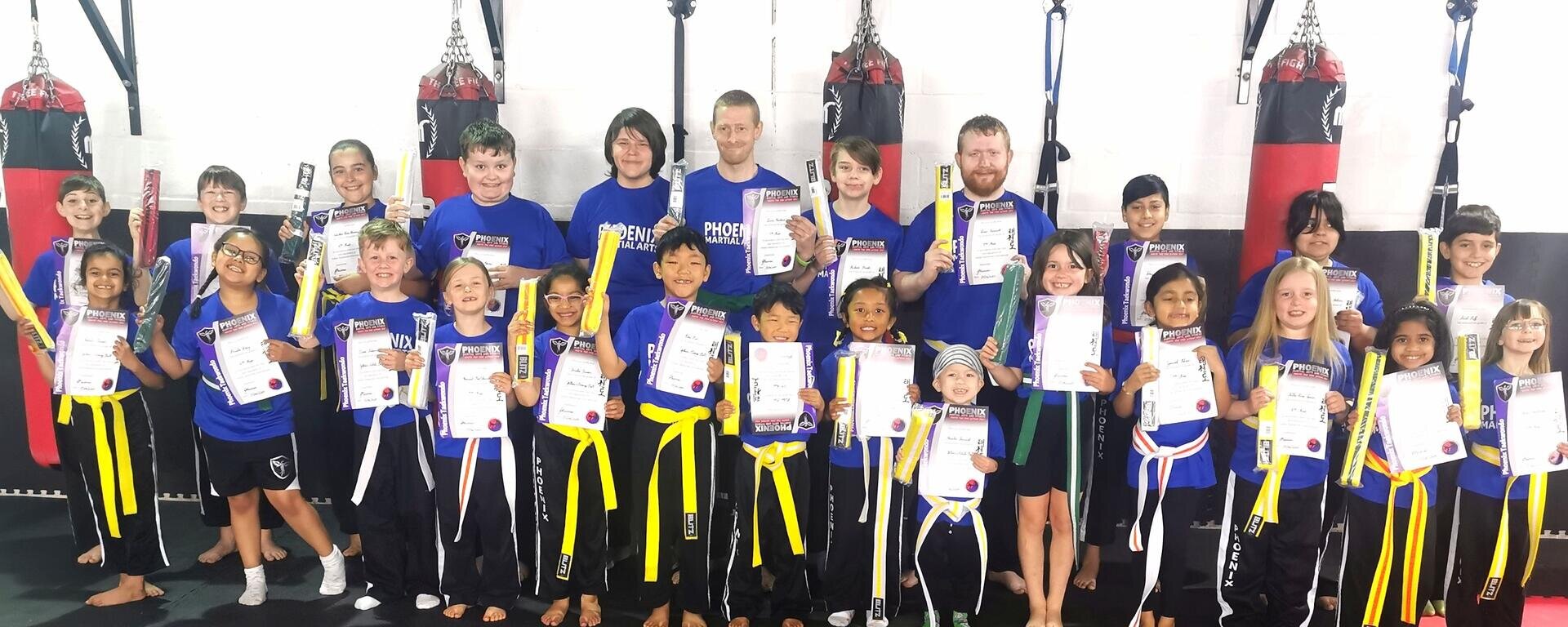 Taekwondo in Swindon Club Grading Group