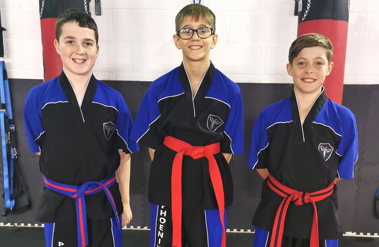 Swindon Martial Arts Members at Swindon Taekwondo Club