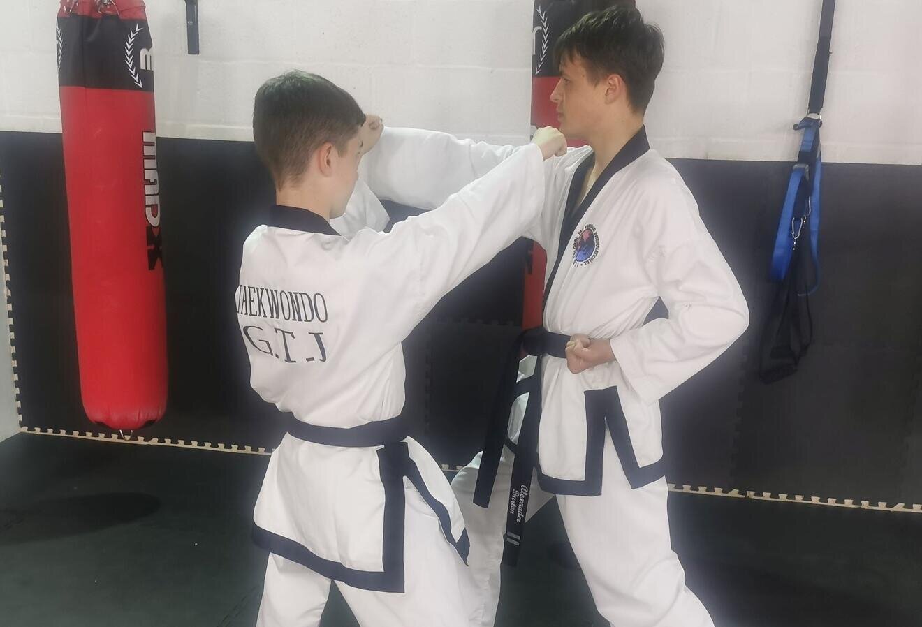 Swindon Martial Arts Members at Swindon Taekwondo Club