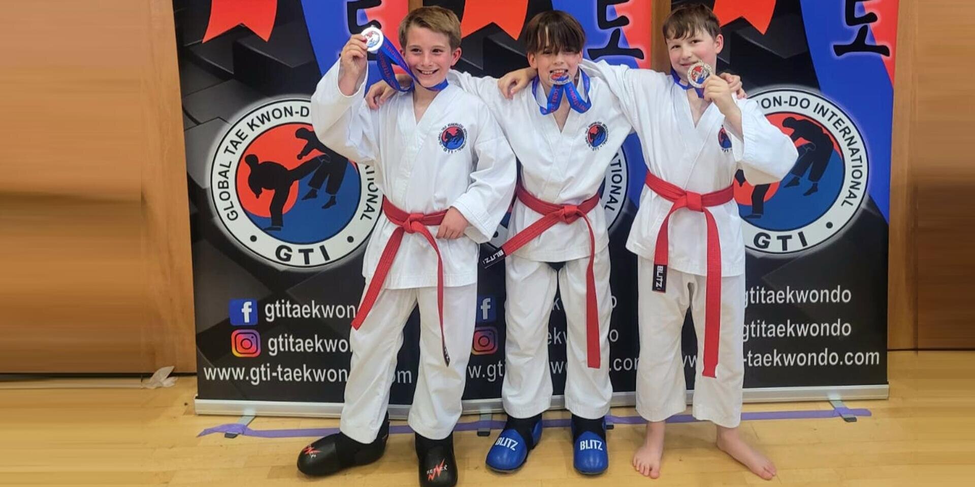Medal Winners for Swindon Taekwondo Club