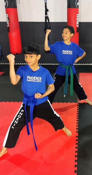 Martial Arts for Children in Swindon, Blocking techniques
